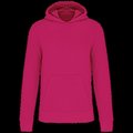 Sudadera capucha algodón orgánico niños Fuchsia 4/6 Ans