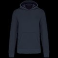 Sudadera capucha algodón orgánico niños Navy 12/14 ans