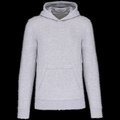 Sudadera capucha algodón orgánico niños Oxford Grey 8/10 Ans