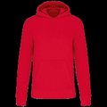 Sudadera capucha algodón orgánico niños Red 12/14 Ans
