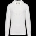 Sudadera con capucha algodón orgánico Washed Ivory Xxs