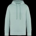 Sudadera con capucha algodón orgánico Washed Jade Green 4Xl