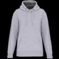 Sudadera capucha algodón Unisex Oxford Grey S
