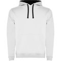 Sudadera con Capucha y Bolsillo Canguro BLANCO/MARINO 3XL