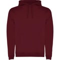 Sudadera con Capucha y Bolsillo Canguro Granate 3Xl