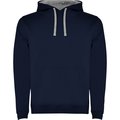 Sudadera con Capucha y Bolsillo Canguro MARINO/GRIS VIGORE XS