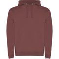 Sudadera con Capucha y Bolsillo Canguro ROJO PÁLIDO XL