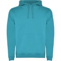 Sudadera con Capucha y Bolsillo Canguro Turquesa 3XL