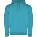 Sudadera con Capucha y Bolsillo Canguro Turquesa 7/8