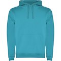 Sudadera con Capucha y Bolsillo Canguro Turquesa S