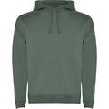 Sudadera con Capucha y Bolsillo Canguro Verde Laurel L