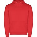 Sudadera capucha con bolsillo Rojo 3XL