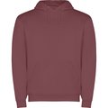 Sudadera capucha con bolsillo ROJO BAYA 3XL