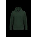 Sudadera con capucha en colores Forest Green Xs