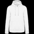 Sudadera con capucha en colores White S