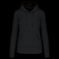 Sudadera capucha eco mujer Black S