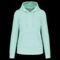 Sudadera capucha eco mujer Ice Mint L