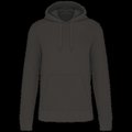 Sudadera capucha ecorresponsable Dark Grey S
