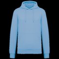 Sudadera capucha ecorresponsable Sky Blue L