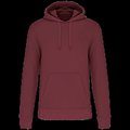 Sudadera capucha ecorresponsable Wine 3Xl