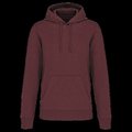 Sudadera capucha ecorresponsable Wine Heather 3XL
