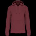 Sudadera capucha ecorresponsable Wine L