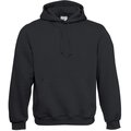 Sudadera con capucha forrada Black Xl