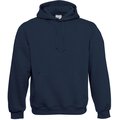 Sudadera con capucha forrada Navy Xs