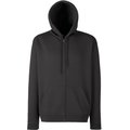Sudadera capucha hombre con cremallera Charcoal L