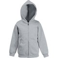Sudadera con capucha infantil Heather Grey 5/6 ans