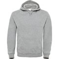 Sudadera capucha Suave y cómodo Heather Grey XS