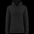 Sudadera con capucha unisex Black M