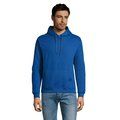 Sudadera Capucha Unisex Bolsillo Canguro Azul Royal L