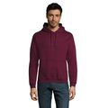 Sudadera Capucha Unisex Bolsillo Canguro Burgundy 3XL