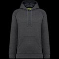 Sudadera con capucha unisex felpa Dark Grey Heather XXL