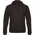 Sudadera capucha unisex Felpa interior Black XL