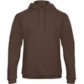 Sudadera capucha unisex Felpa interior Brown Xs