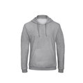Sudadera capucha unisex Felpa interior Heather Grey S