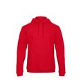 Sudadera capucha unisex Felpa interior Red XL