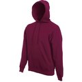 Sudadera clásica con capucha Burgundy L