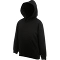 Sudadera clásica capucha niños Black 12/13 ans