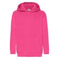 Sudadera clásica capucha niños Fuchsia 12/13 Ans