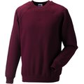 Sudadera Clásica cuello redondo Burgundy M