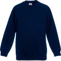 Sudadera Color manga raglán niños Navy 3/4 Ans