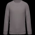 Sudadera colores lisos de algodón Storm Grey L