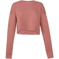 Sudadera corta Mauve S