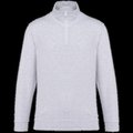 Sudadera Cremallera Algodón Ash Heather M