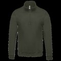 Sudadera Cremallera Algodón Dark Khaki 3XL