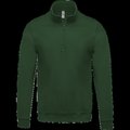 Sudadera Cremallera Algodón Forest Green XL