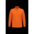 Sudadera Cremallera Algodón Orange Xl